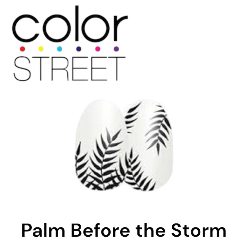 3 FOR $35: COLOR STREET Nail Strips -  Palm Before the Storm